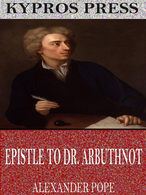 cover image of Epistle to Dr. Arbuthnot